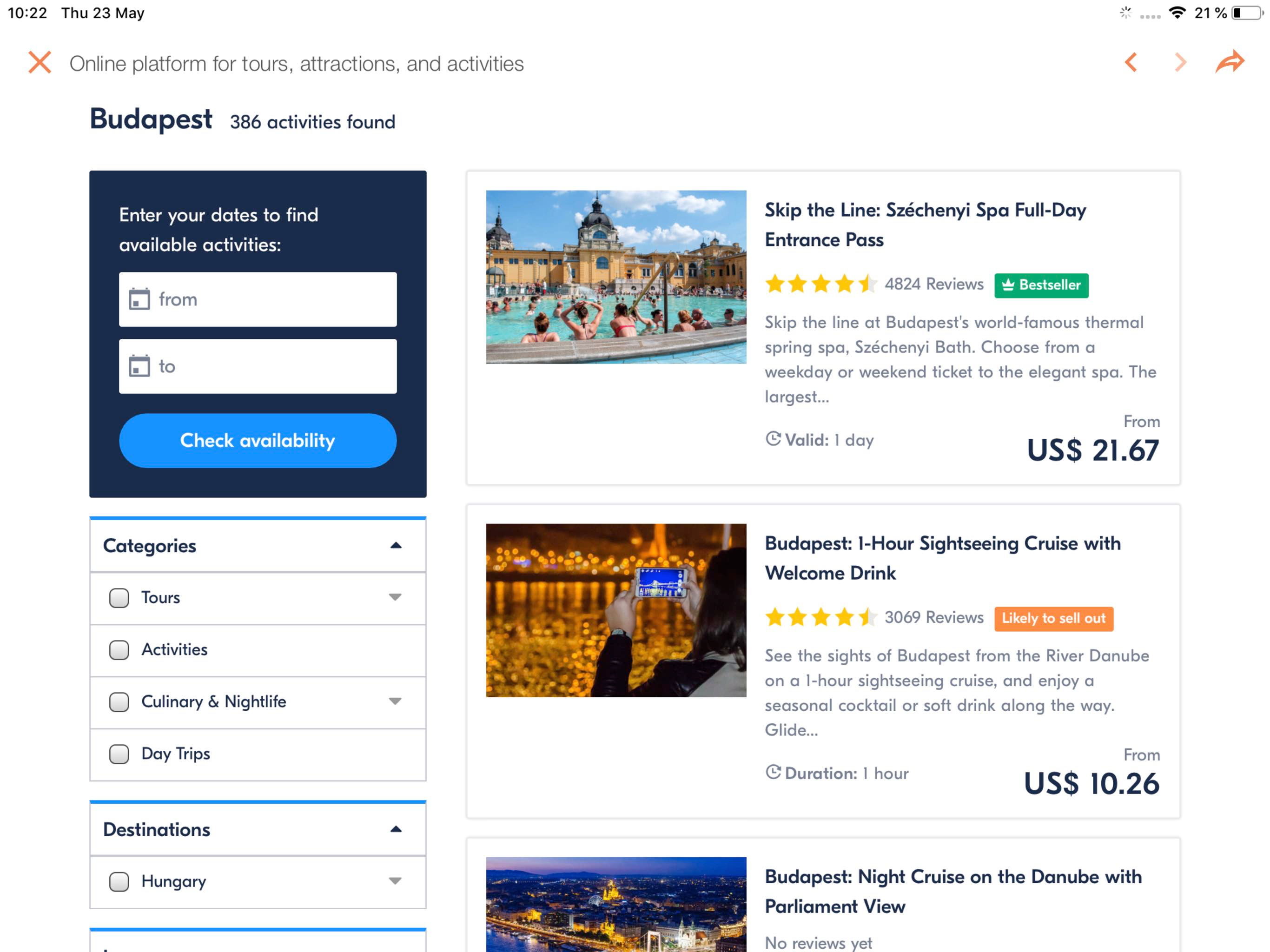 Budapest Travel Guide . screenshot 12
