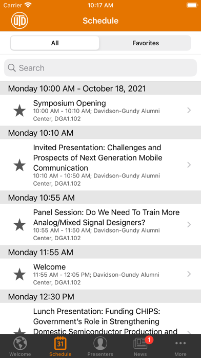 TxACE Symposium Screenshot