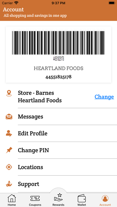 Barnes Heartland Foods Screenshot