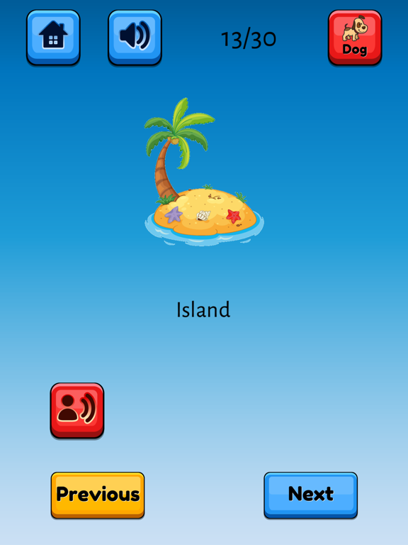 Fun English Flashcards Pro iPad screenshot