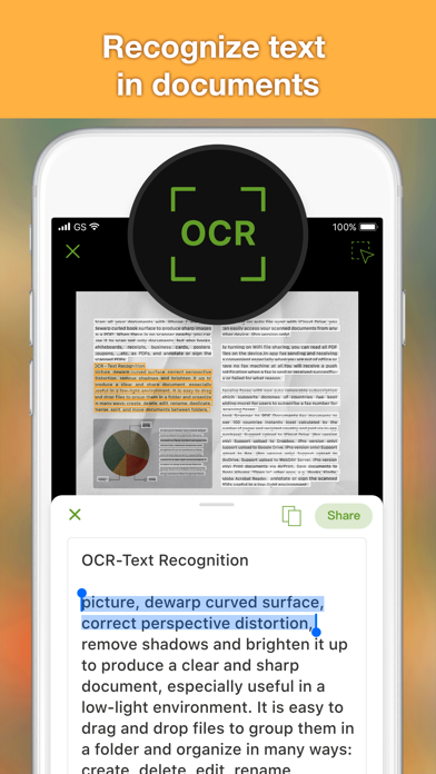 Screenshot #1 pour Doc OCR - Book PDF Scanner