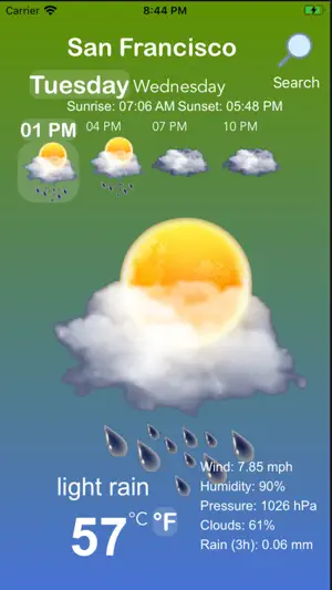Your Weather App screenshot 1