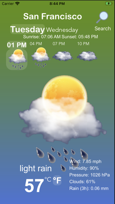 Your Weather App Screenshot