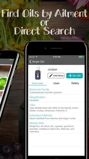 essential oils - young living iphone screenshot 2