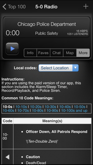 Screenshot 3 of 5-0 Radio Pro Police Scanner App