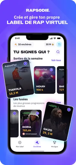 Game screenshot Rapsodie: Jeu de Label Virtuel mod apk