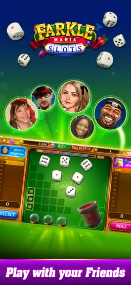 Game screenshot Farkle mania - slots,dice,keno apk