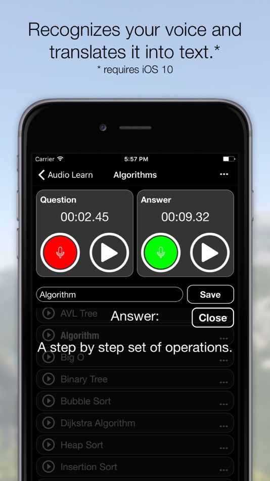#1. Aumody - Audio Memo Study (iOS) 由: Yannick Rave