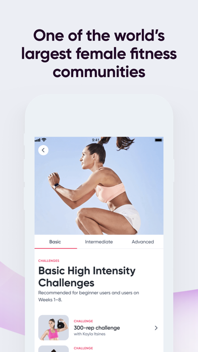 Sweat: Fitness App For Womenスクリーンショット