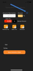 Reverse Sales Tax screenshot #1 for iPhone