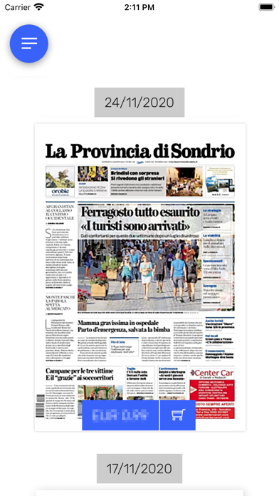 Provincia di Sondrio Digitale Screenshot