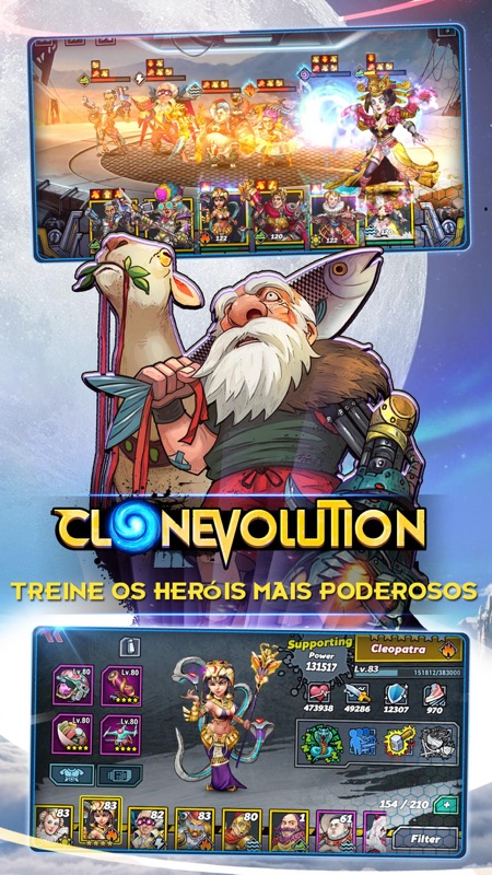 Clone Evolution: RPG Battle screenshot 3