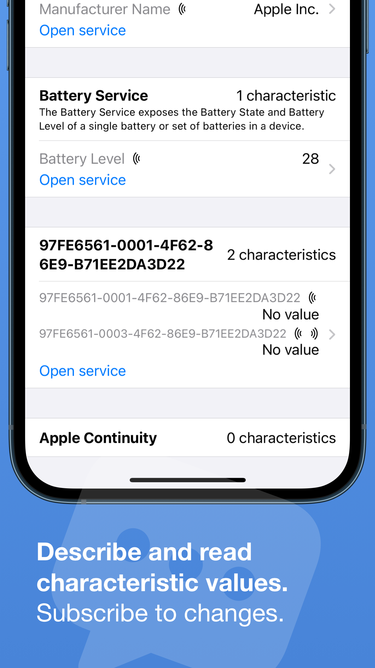 Bluetooth Inspector screenshot 3