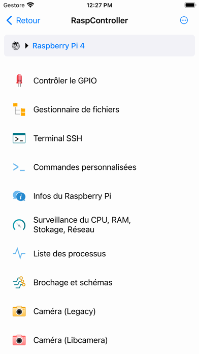 Screenshot #2 pour RaspController