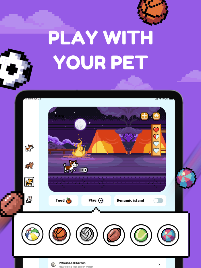 Pixel Pets - Widgets and Island