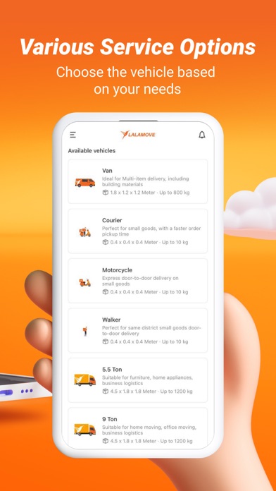 Lalamove - Deliver Faster Screenshot