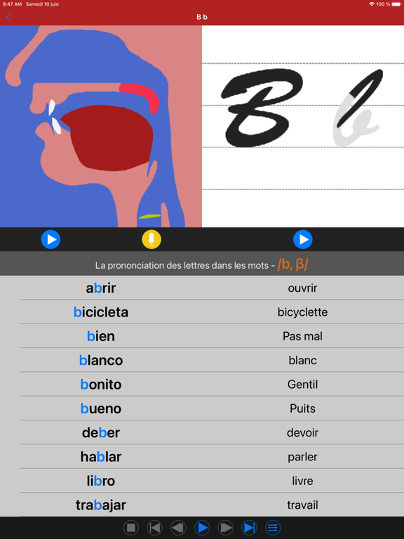 Screenshot #5 pour Prononciation espagnole