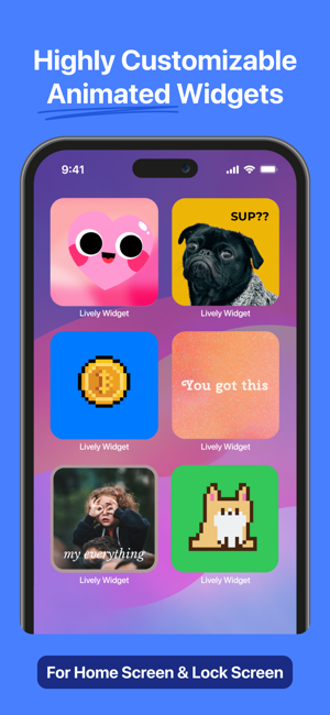 ‎Lively Widget - 5000+ Designs Screenshot