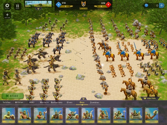 Screenshot #5 pour Epic Battle SIM: World of War