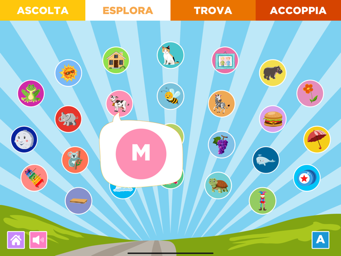 ABC Italian Alphabet for kids