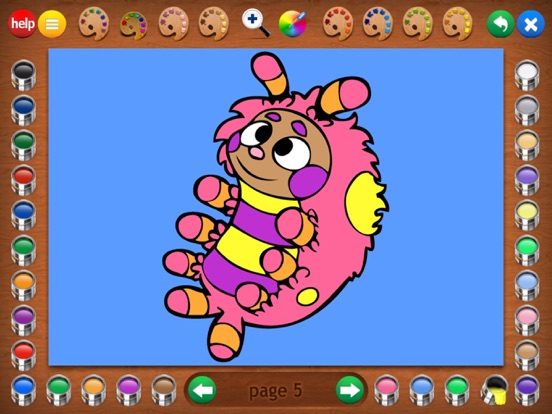 Screenshot #4 pour Cute Times Coloring Book