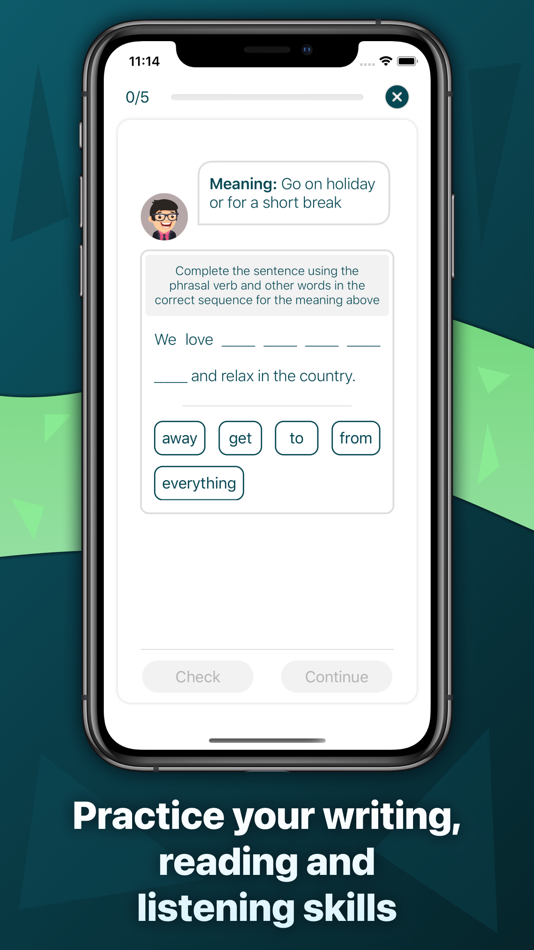 #4. Phrasal Verbs - Learn English (iOS) 由: Aleksei Naumov