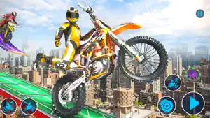 Moto Bike Stunts Racing Game screenshot 4