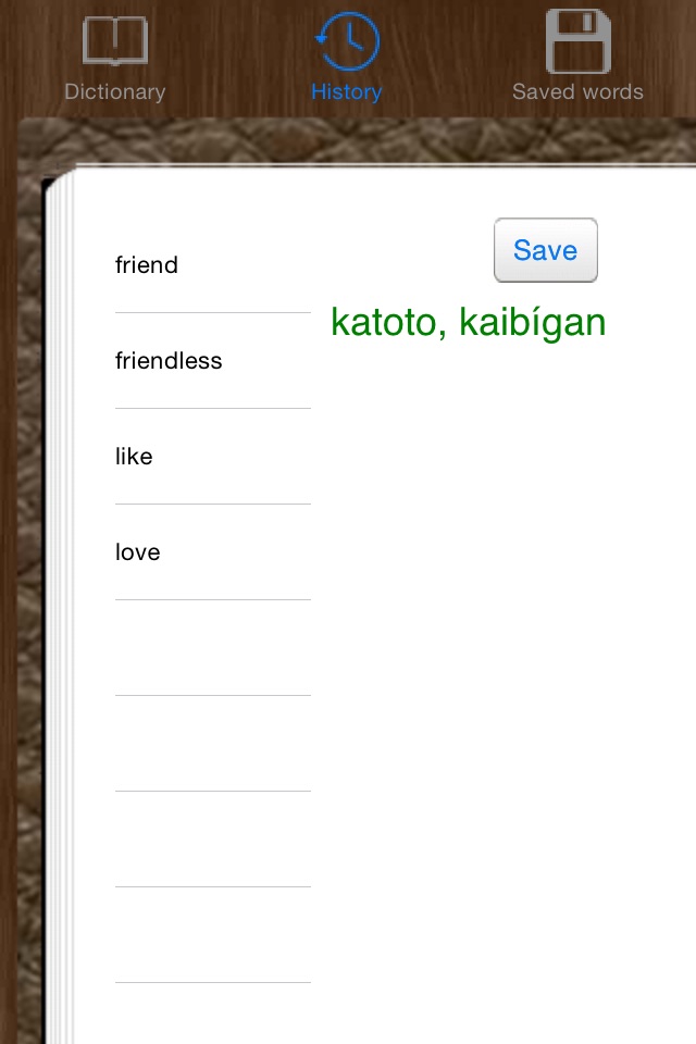 English Tagalog Dictionary screenshot 3