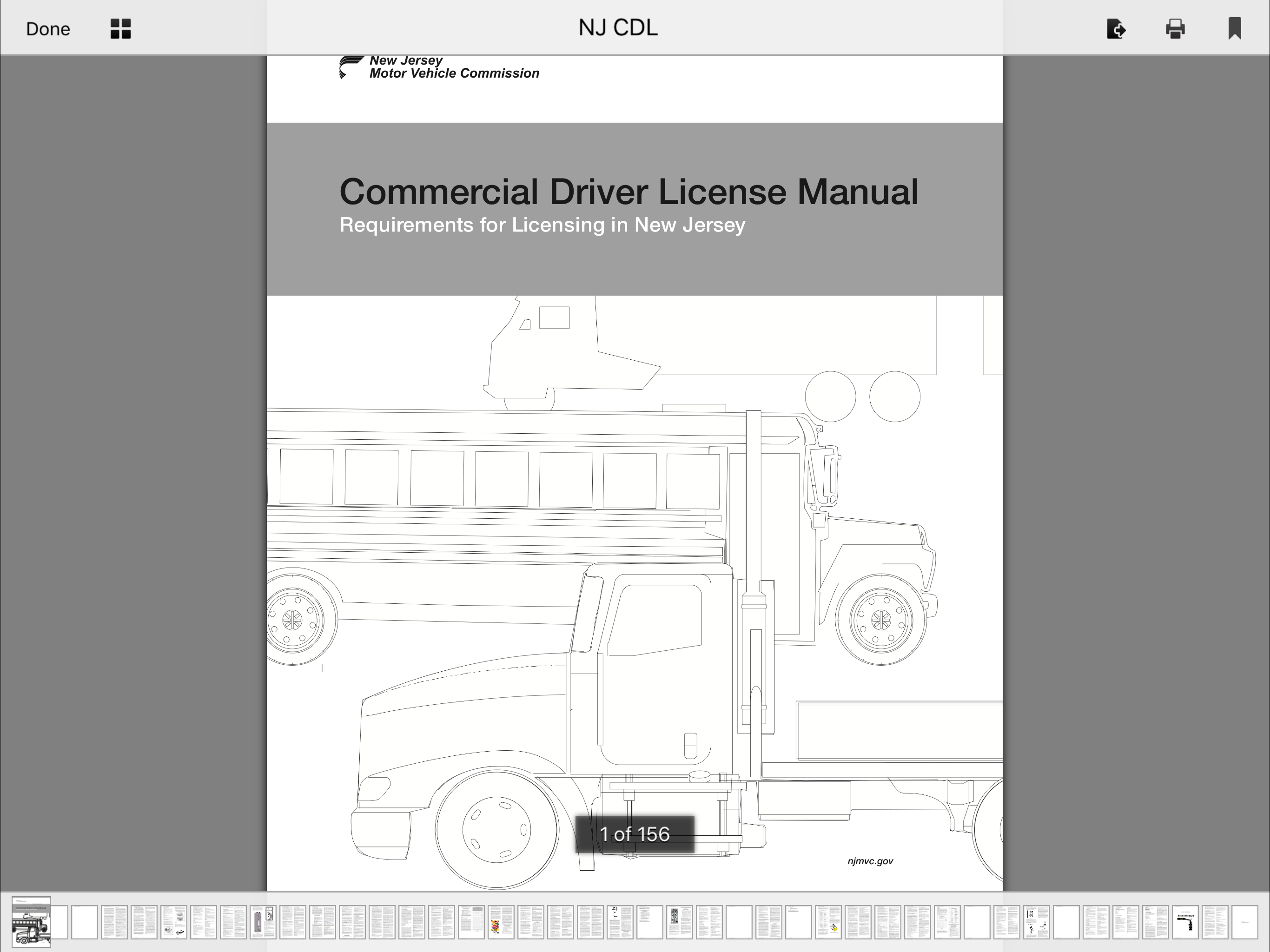 New Jersey CDL Test Prep