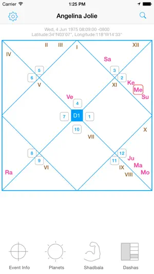 Jyotish Dashboard™ Preview screenshot 1