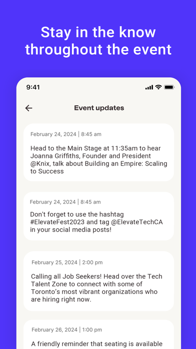 Elevate Festival Screenshot