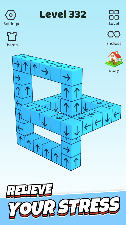 #3. Tap Out Blocks:3D Block Puzzle (iOS) 来自: Longwind Studio