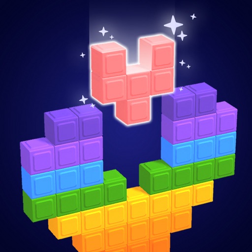 Rainbow Block 3D icon
