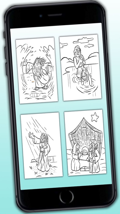 Screenshot #2 pour Bible Coloriages Jeux