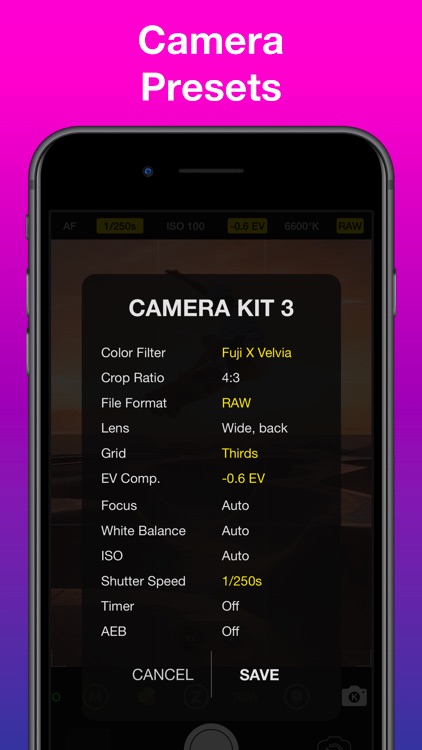 Vistax - Pro Camera screenshot-7