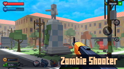 Pixel Combat: Zombie Games 3-D Screenshot
