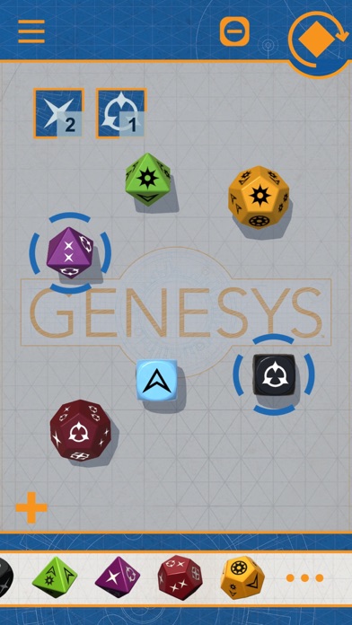 Genesys Dice Screenshot