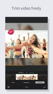 video clip video editor, music iphone screenshot 2