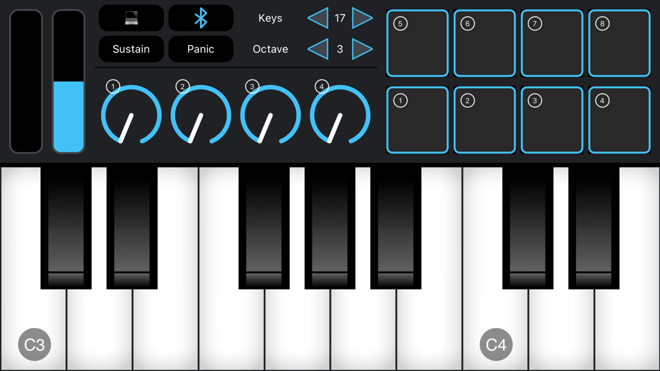 #2. MIDI-Controller (iOS) 由: Yugal Sharma