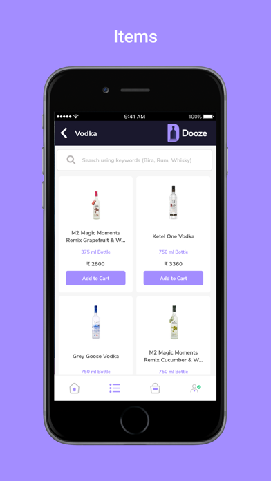 Dooze: Booze Delivered Screenshot