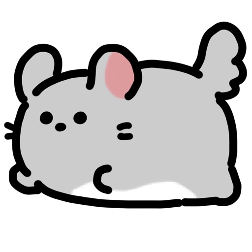 anime chinchilla sticker