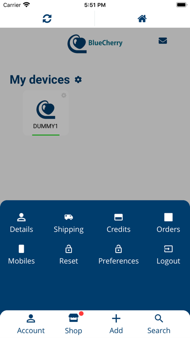 BlueCherry Screenshot