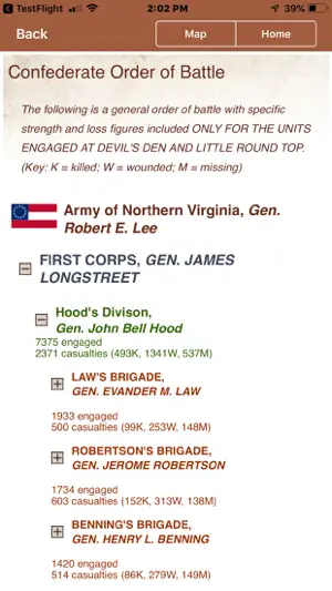 Gettysburg Battle App: July 2 screenshot 4