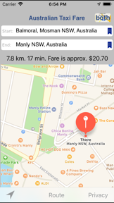 Taxi Fare screenshot