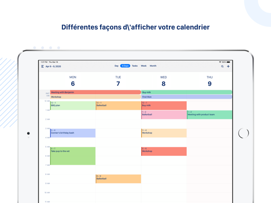 Screenshot #5 pour Tiny Calendar: Planner & Tasks