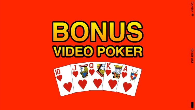 Bonus Video Poker - Poker Game