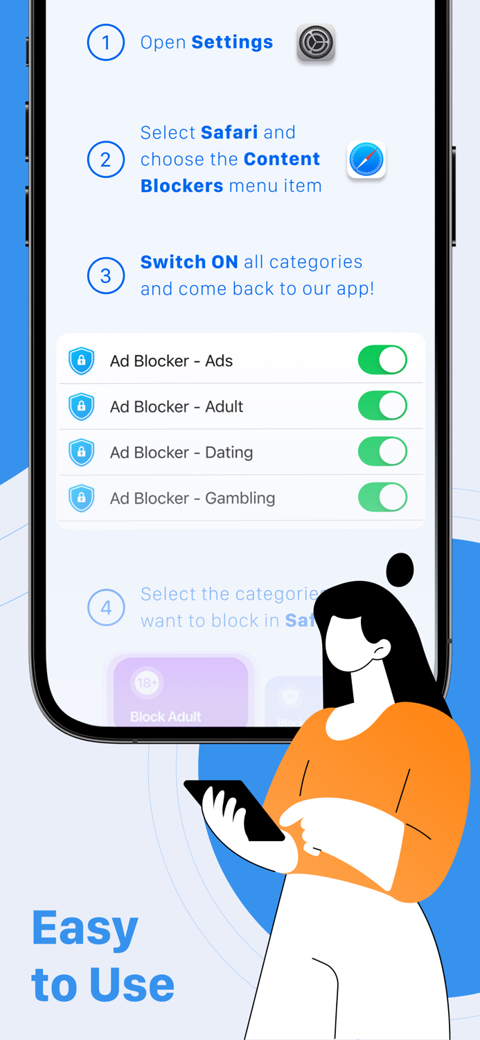 VPN and Ad Blocker for Safari