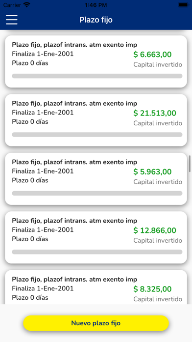 Banco de Corrientes Screenshot