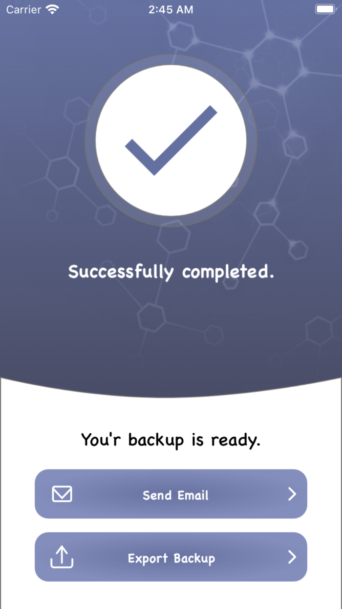 Backup Contacts - Easy Backup