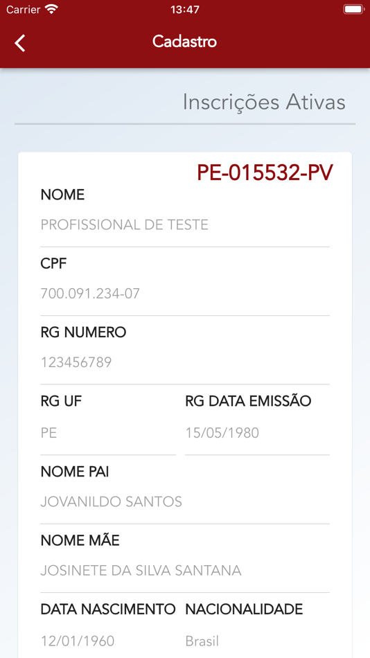 #5. CFO_ID (iOS) 由: BRASIL PRESENTE
